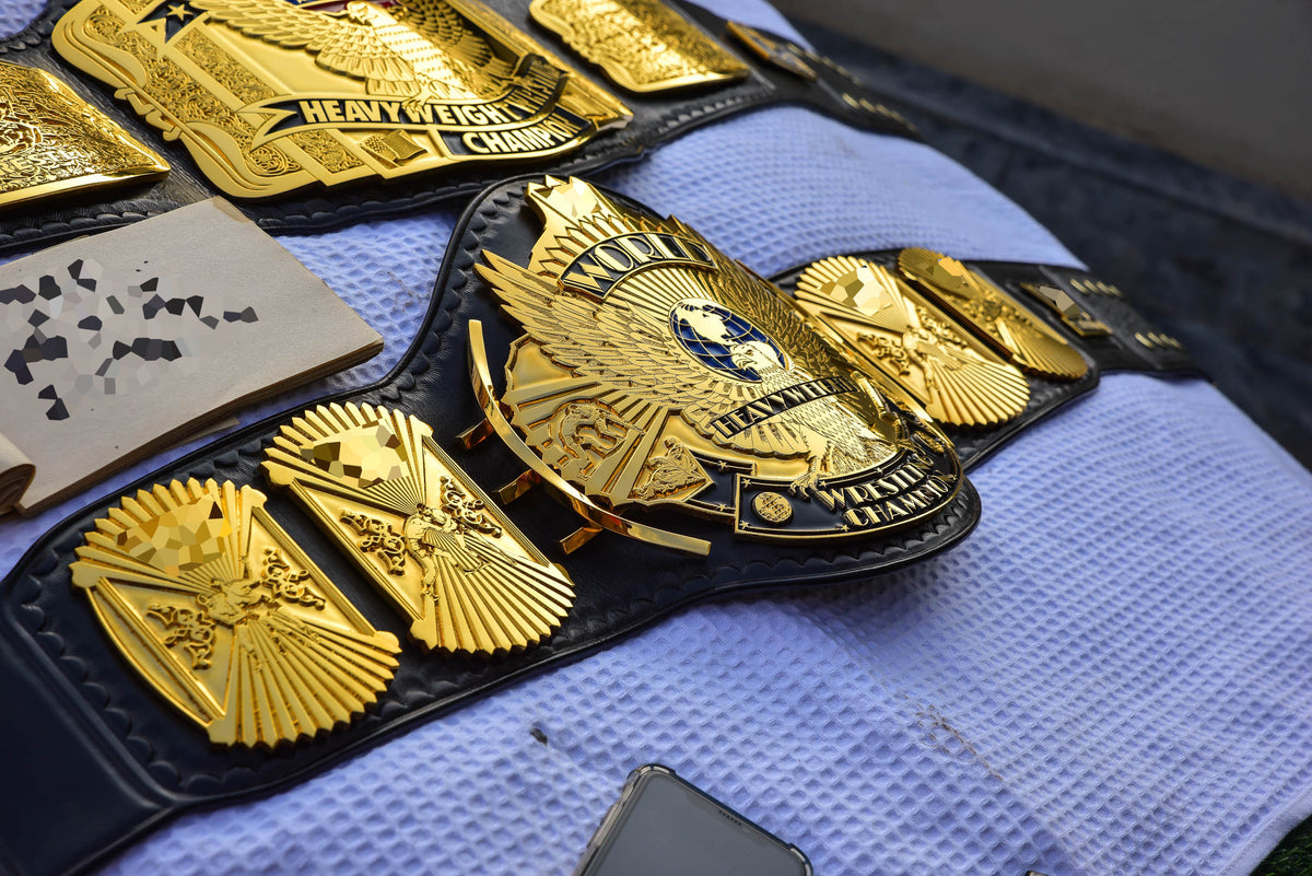 4.2mm Automated Etched All Gold Winged eagle with 01A1 Leather Gallery 1