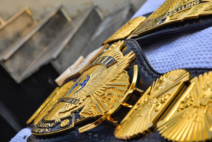 4.2mm Automated Etched All Gold Winged eagle with 01A1 Leather Gallery 1