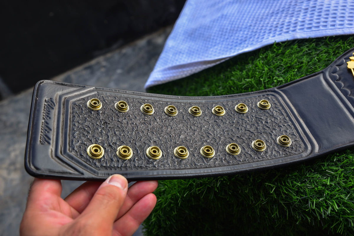 4.2mm Automated Etched All Gold Winged eagle with 01A1 Leather Gallery 1