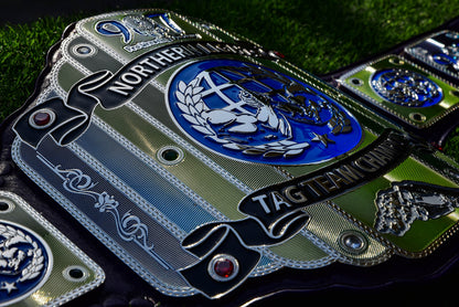 907 Pro Wresting Academy Northern Lights Custom Title Belt