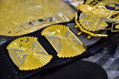 4.2mm Flocked Dual Plated Winged eagle with 03B2 Leather
