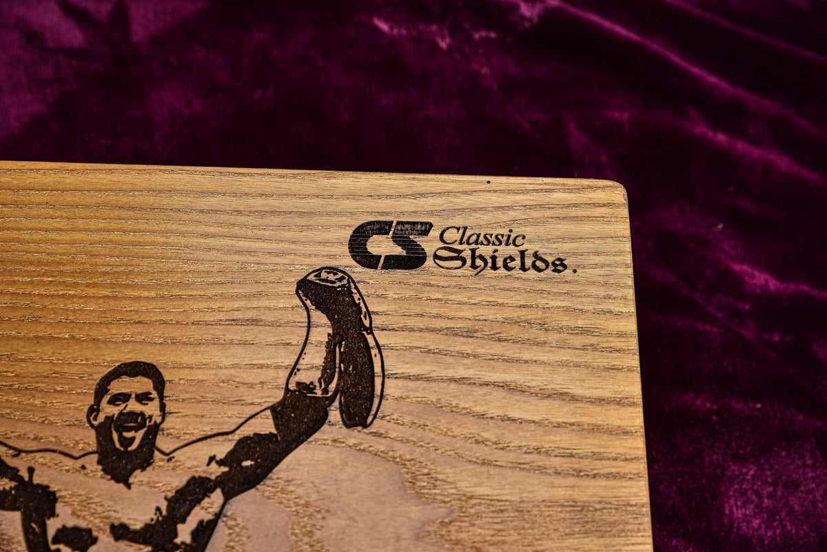 3D Big Gold — CNC Machine Milled with Wooden Engraved Box