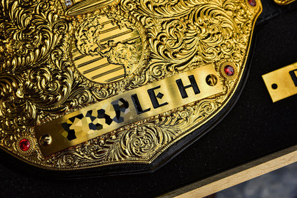 3D Big Gold — CNC Machine Milled with Wooden Engraved Box