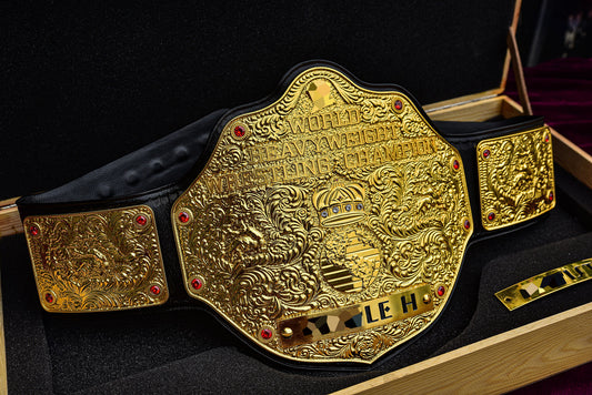 3D Big Gold — CNC Machine Milled with Wooden Engraved Box