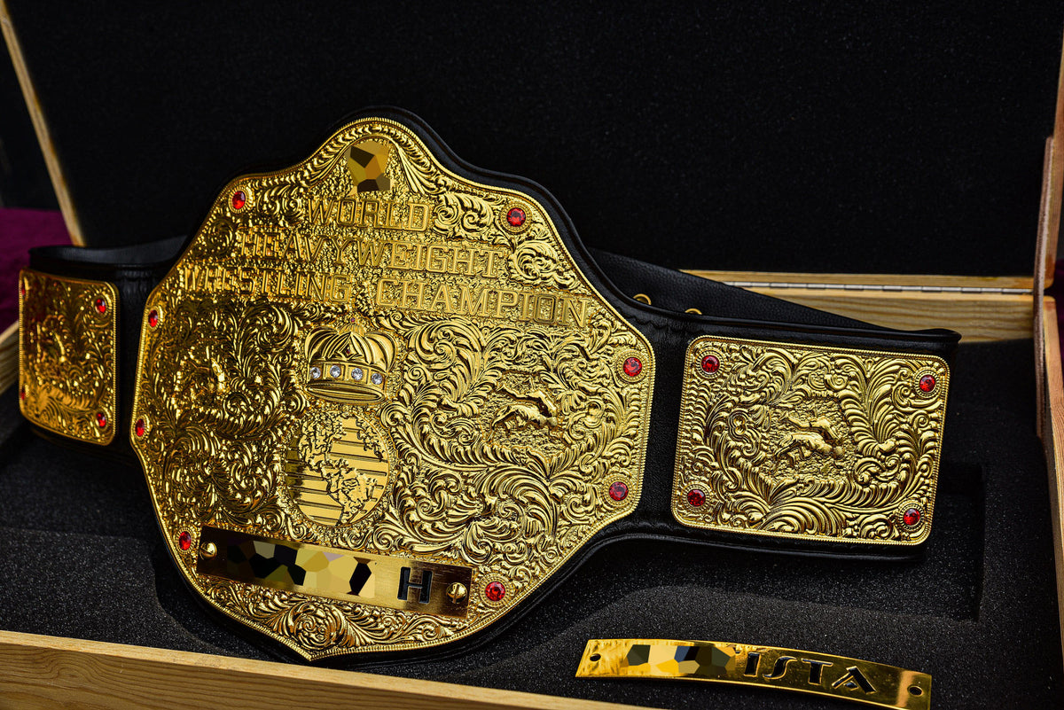 3D Big Gold — CNC Machine Milled with Wooden Engraved Box