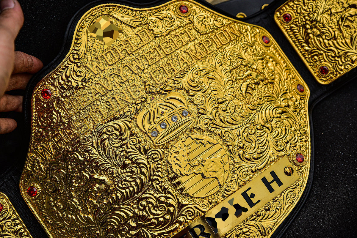 3D Big Gold — CNC Machine Milled with Wooden Engraved Box