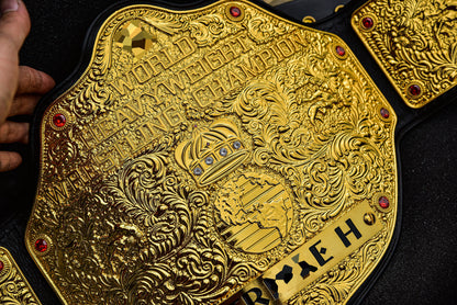 3D Big Gold — CNC Machine Milled with Wooden Engraved Box