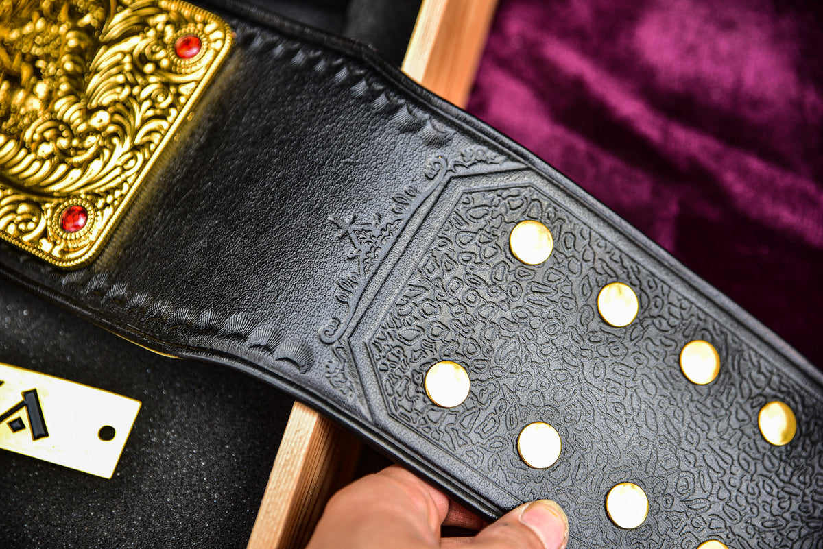 3D Big Gold — CNC Machine Milled with Wooden Engraved Box