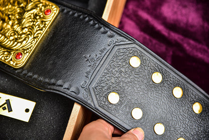 3D Big Gold — CNC Machine Milled with Wooden Engraved Box