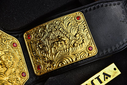 3D Big Gold — CNC Machine Milled with Wooden Engraved Box