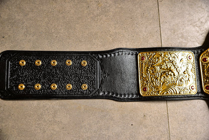 3D Big Gold — CNC Machine Milled with Wooden Engraved Box