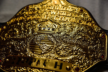 3D Big Gold — CNC Machine Milled with Wooden Engraved Box