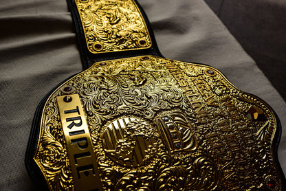 3D Big Gold — CNC Machine Milled with Wooden Engraved Box