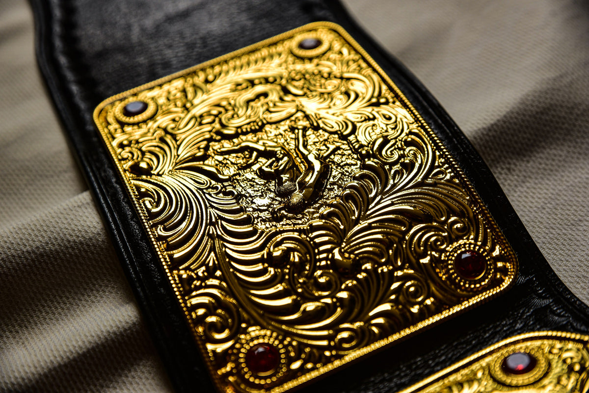 3D Big Gold — CNC Machine Milled with Wooden Engraved Box