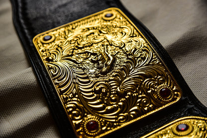 3D Big Gold — CNC Machine Milled with Wooden Engraved Box