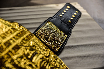 3D Big Gold — CNC Machine Milled with Wooden Engraved Box