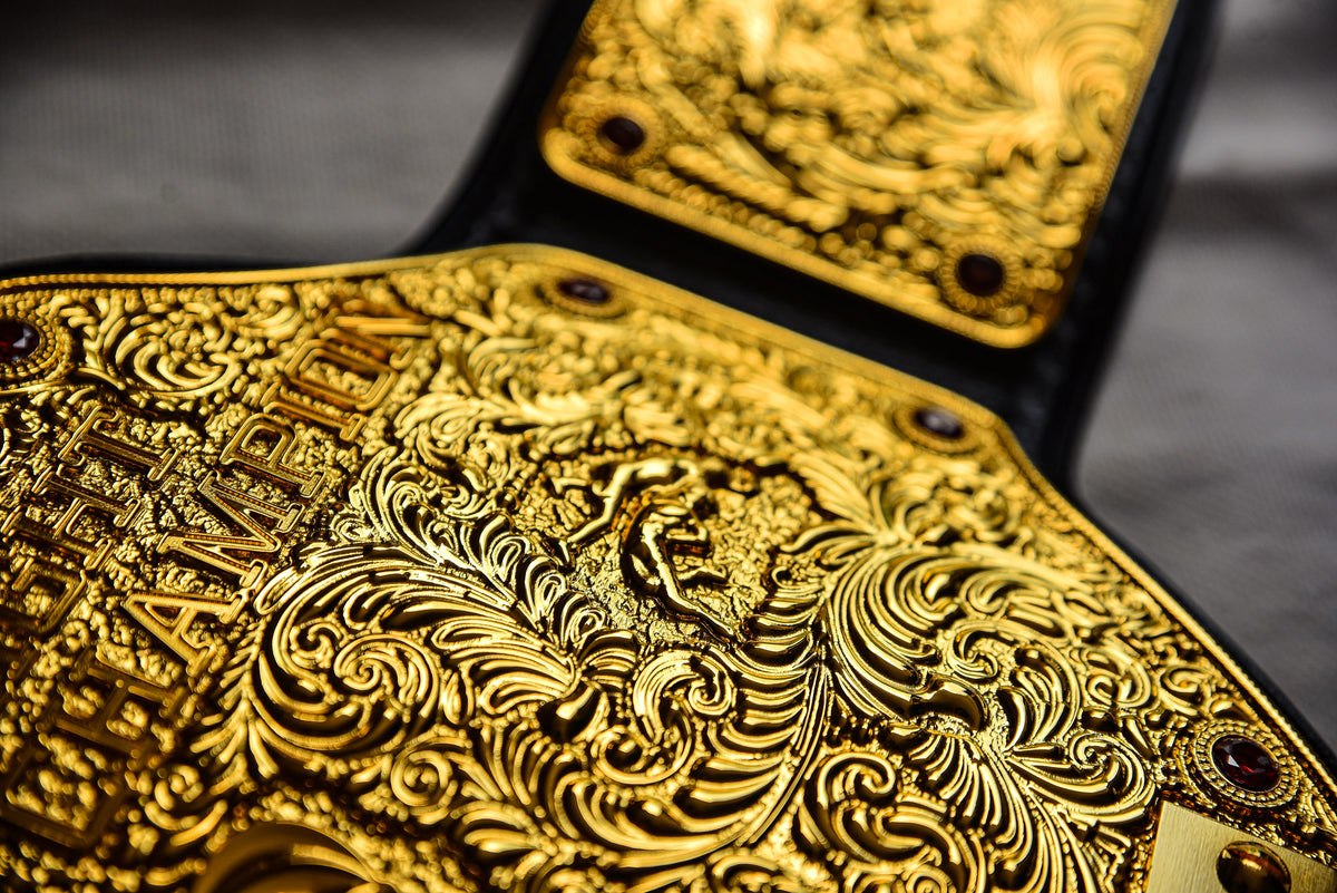 3D Big Gold — CNC Machine Milled with Wooden Engraved Box