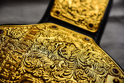 3D Big Gold — CNC Machine Milled with Wooden Engraved Box