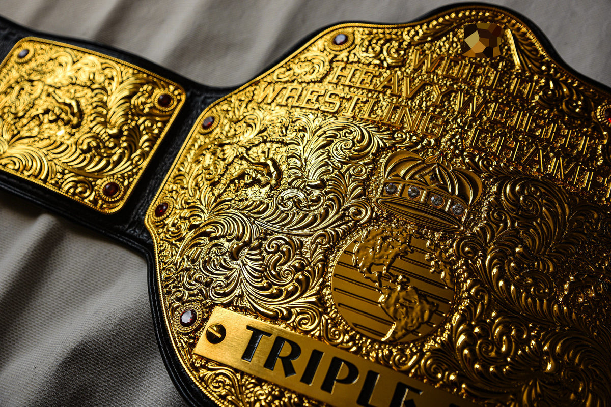 3D Big Gold — CNC Machine Milled with Wooden Engraved Box