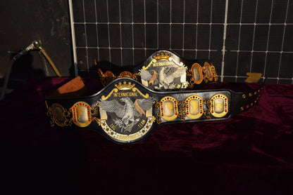 NWA International Tag Team Championship Title Belt