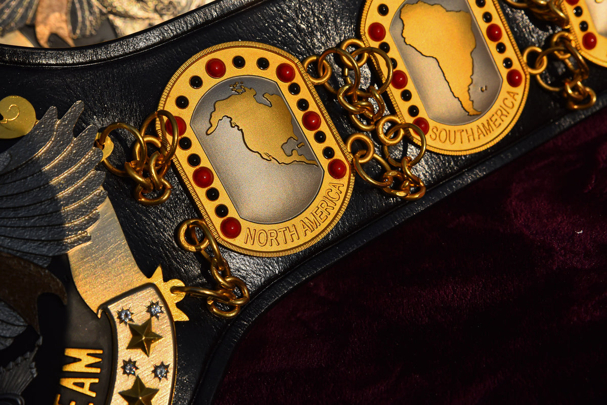 NWA International Tag Team Championship Title Belt