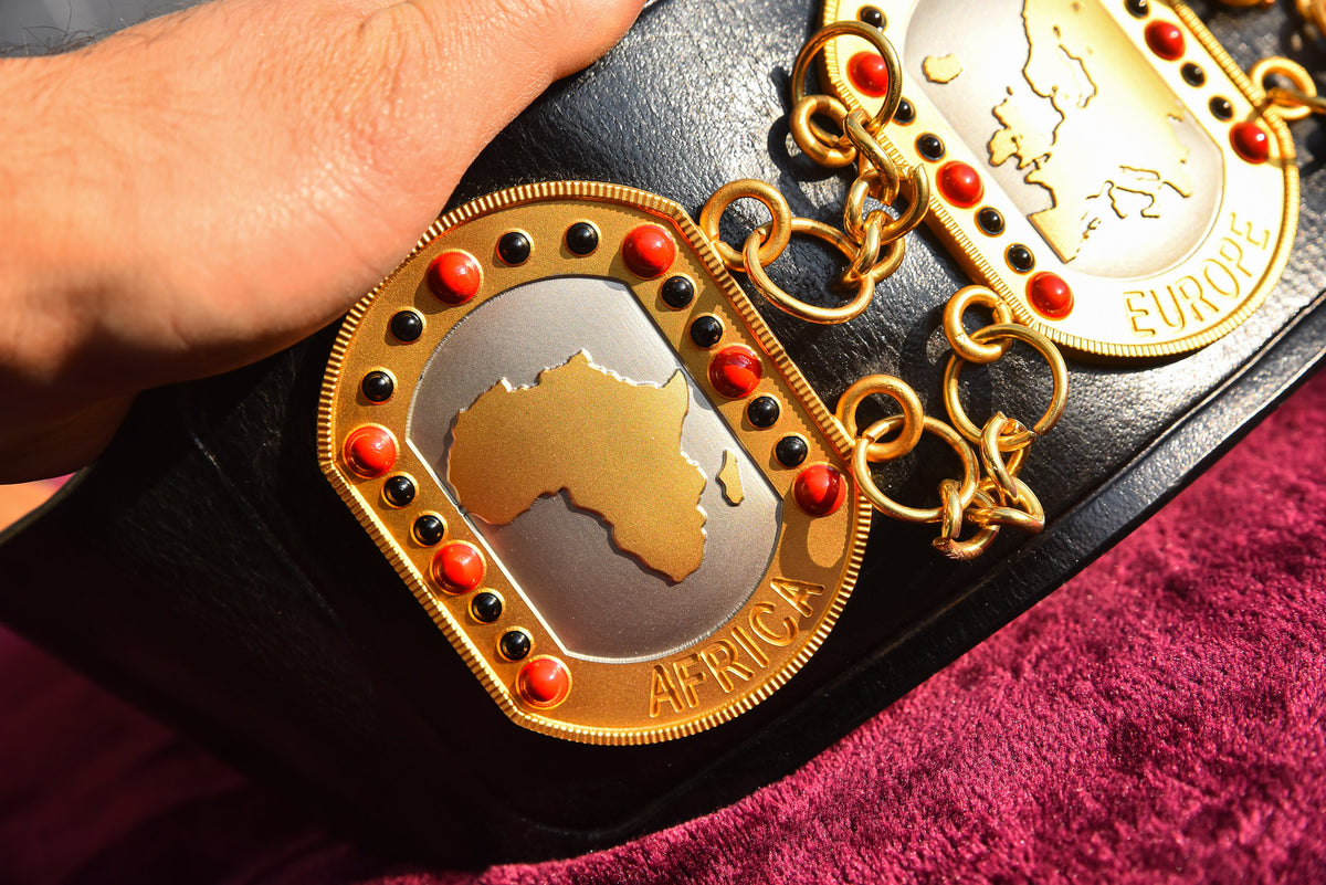 NWA International Tag Team Championship Title Belt