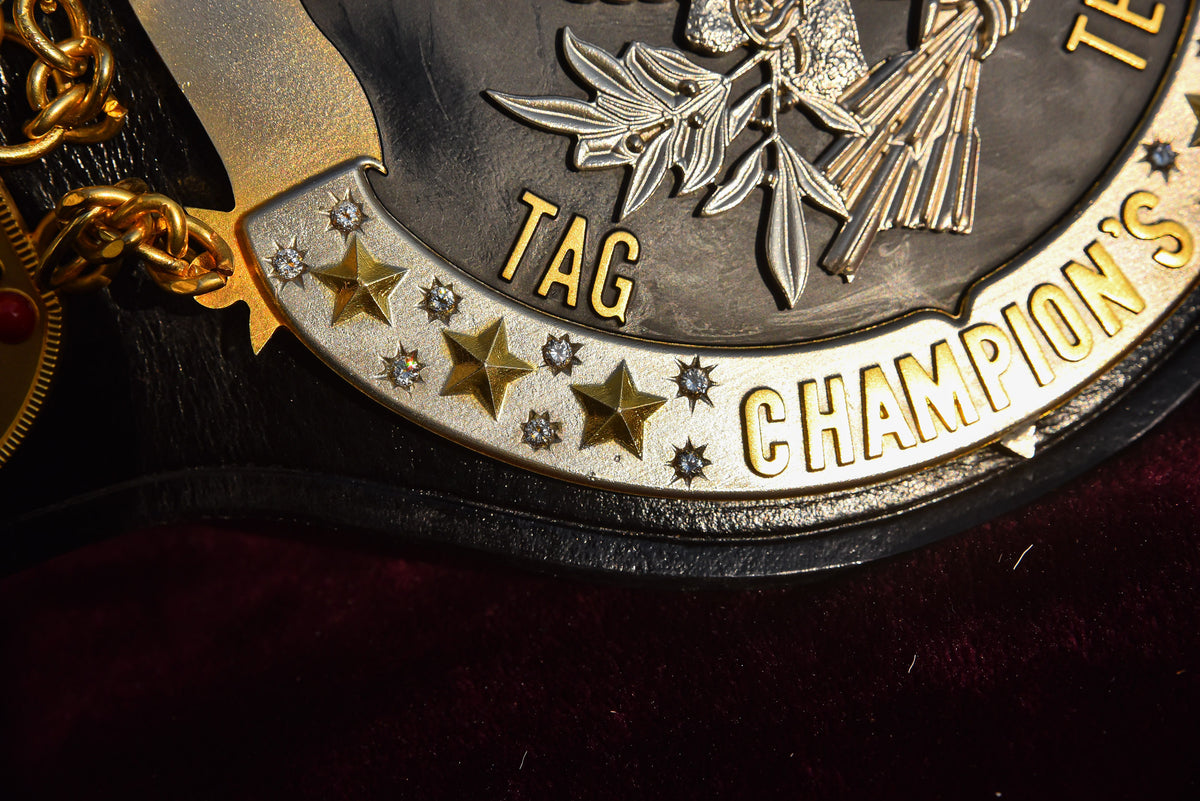 NWA International Tag Team Championship Title Belt