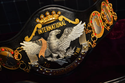 NWA International Tag Team Championship Title Belt