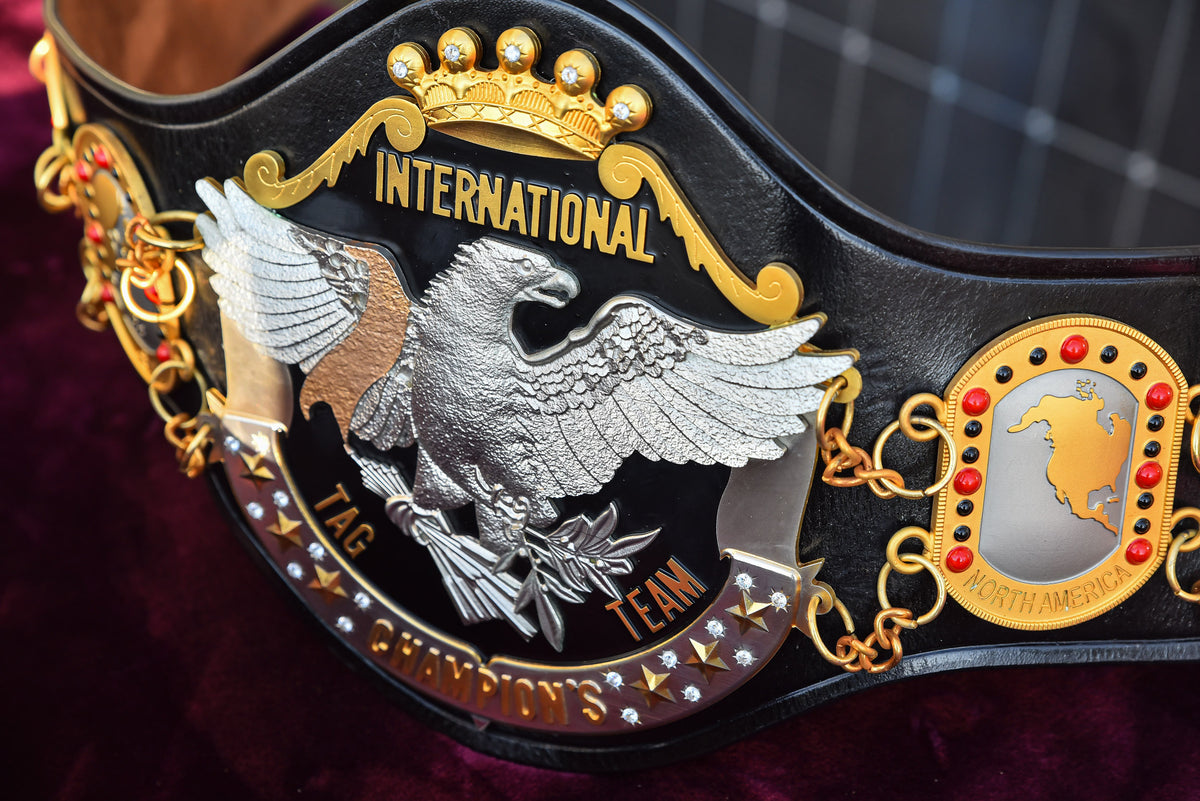 NWA International Tag Team Championship Title Belt