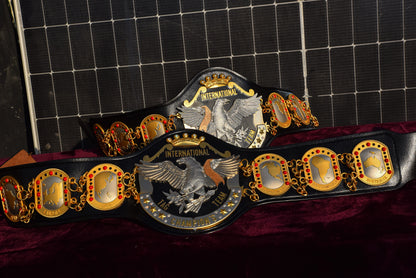 NWA International Tag Team Championship Title Belt