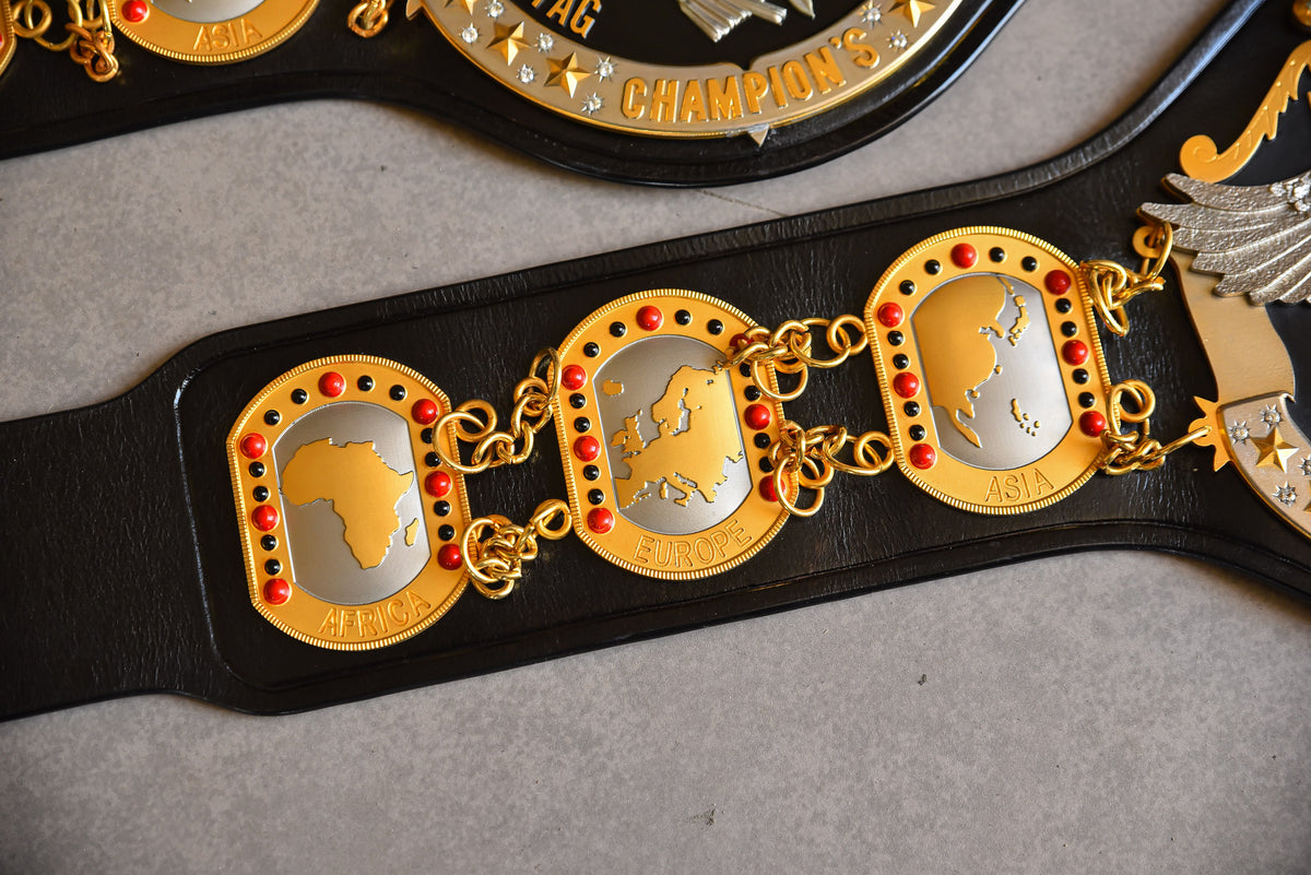 NWA International Tag Team Championship Title Belt