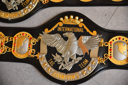 NWA International Tag Team Championship Title Belt