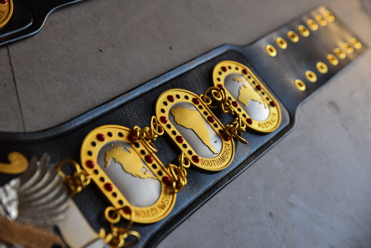 NWA International Tag Team Championship Title Belt