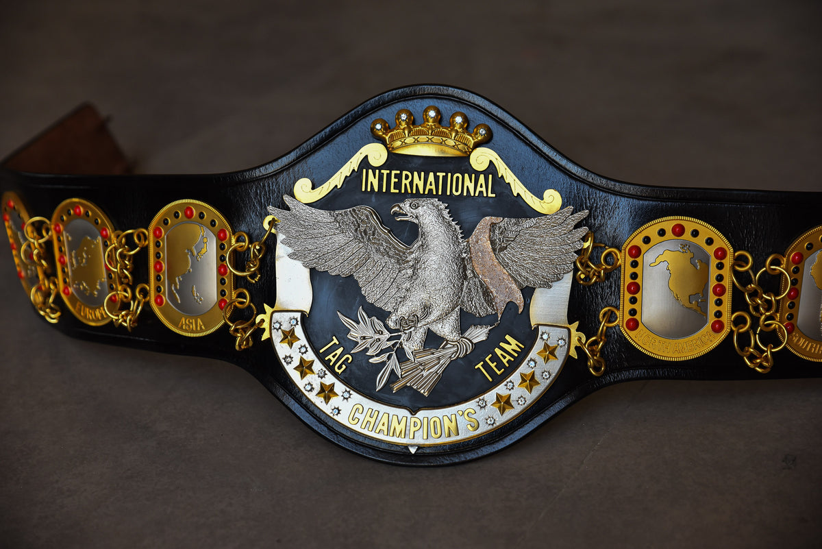 NWA International Tag Team Championship Title Belt