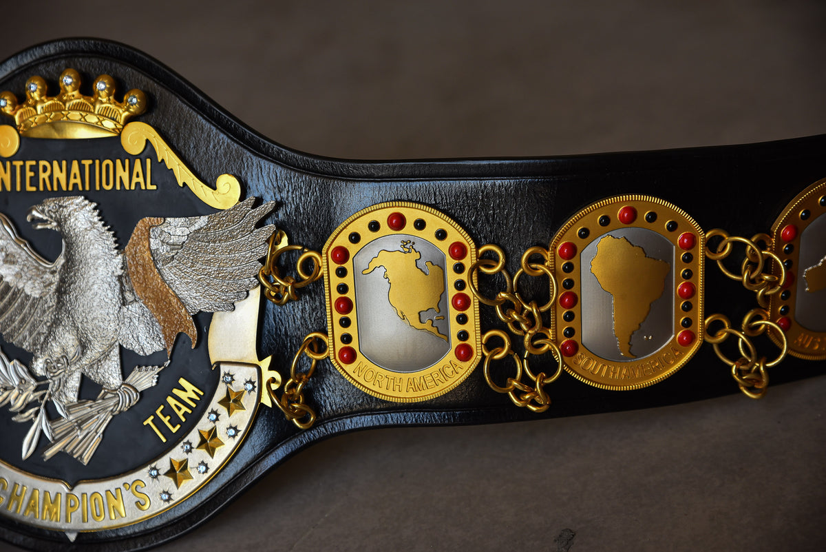 NWA International Tag Team Championship Title Belt
