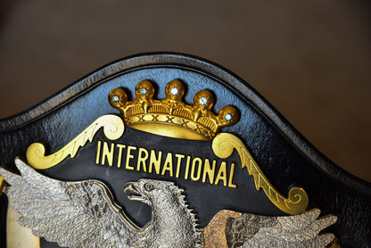 NWA International Tag Team Championship Title Belt