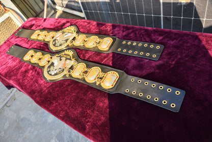 NWA International Tag Team Championship Title Belt