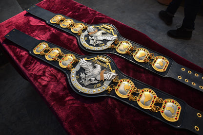 NWA International Tag Team Championship Title Belt