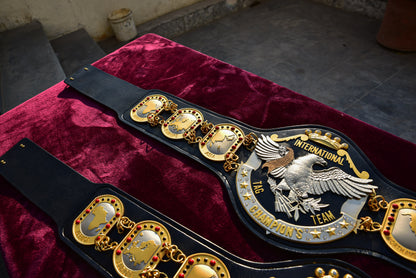 NWA International Tag Team Championship Title Belt