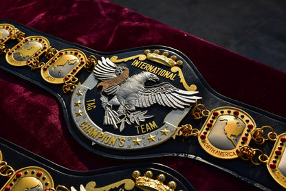 NWA International Tag Team Championship Title Belt