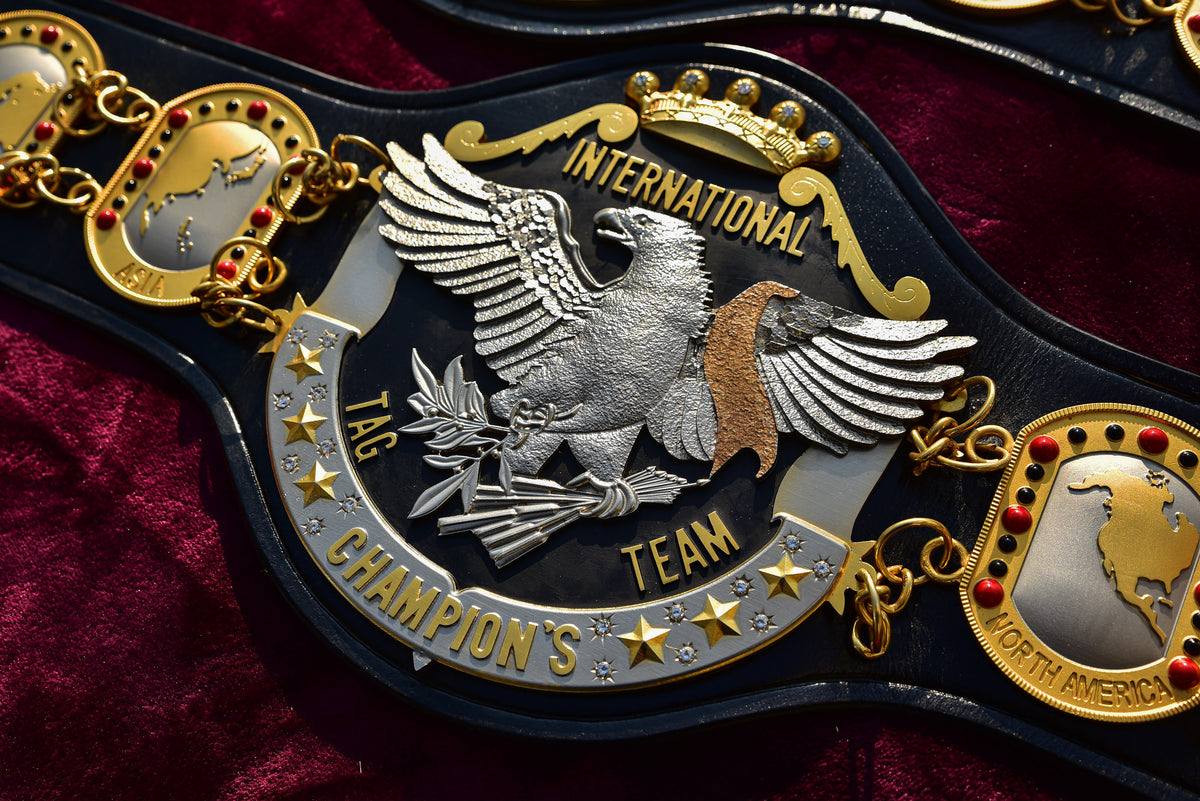 NWA International Tag Team Championship Title Belt