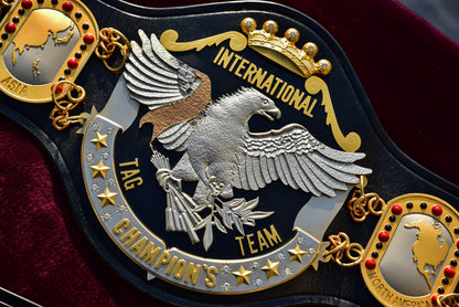 NWA International Tag Team Championship Title Belt