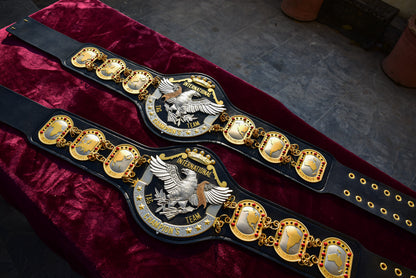 NWA International Tag Team Championship Title Belt