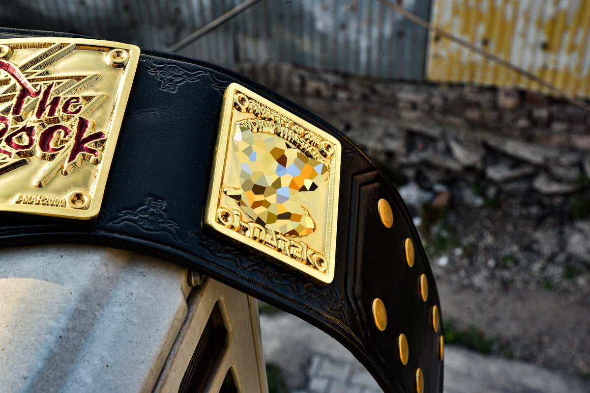 The Rock Brahma Bull Championship Title Belt Gallery 1