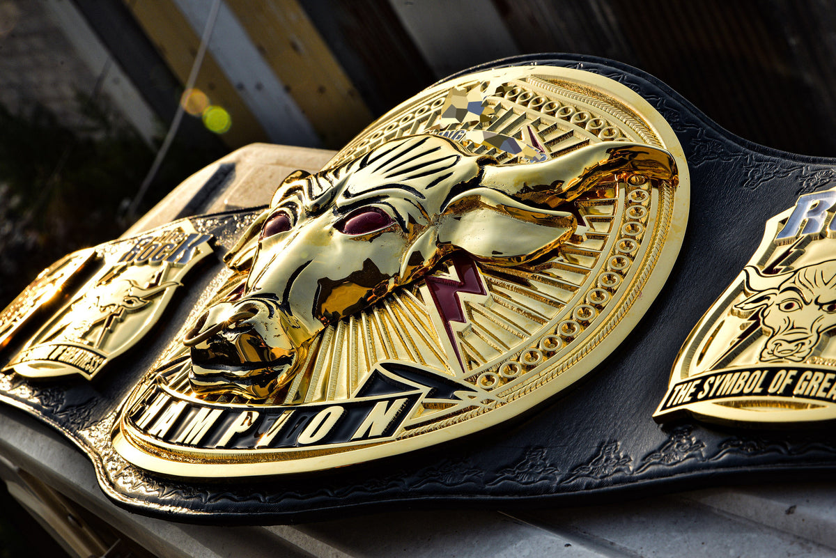 The Rock Brahma Bull Championship Title Belt Gallery 1