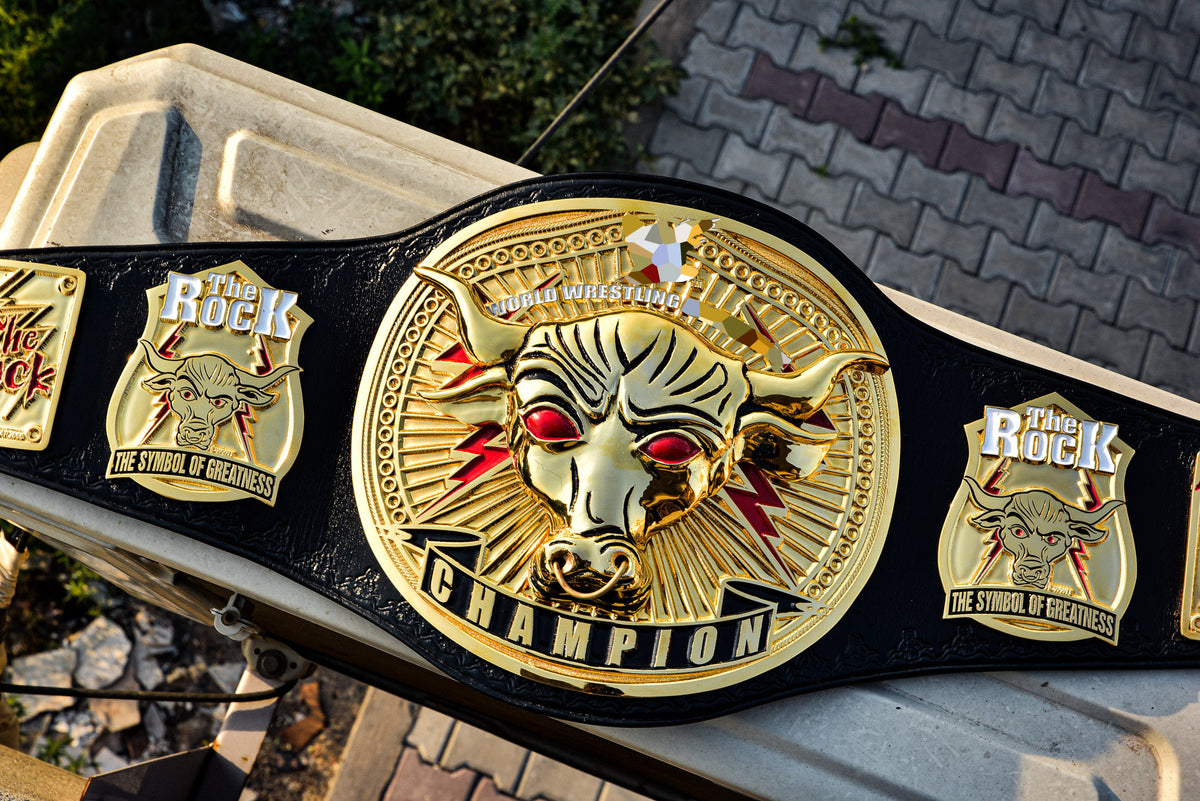 The Rock Brahma Bull Championship Title Belt Gallery 1