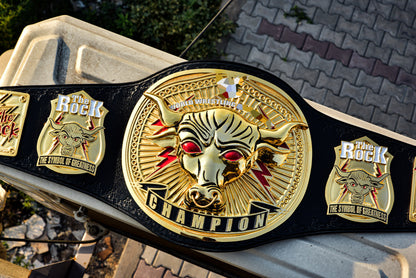 The Rock Brahma Bull Championship Title Belt Gallery 1