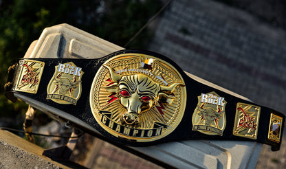 The Rock Brahma Bull Championship Title Belt Gallery 1