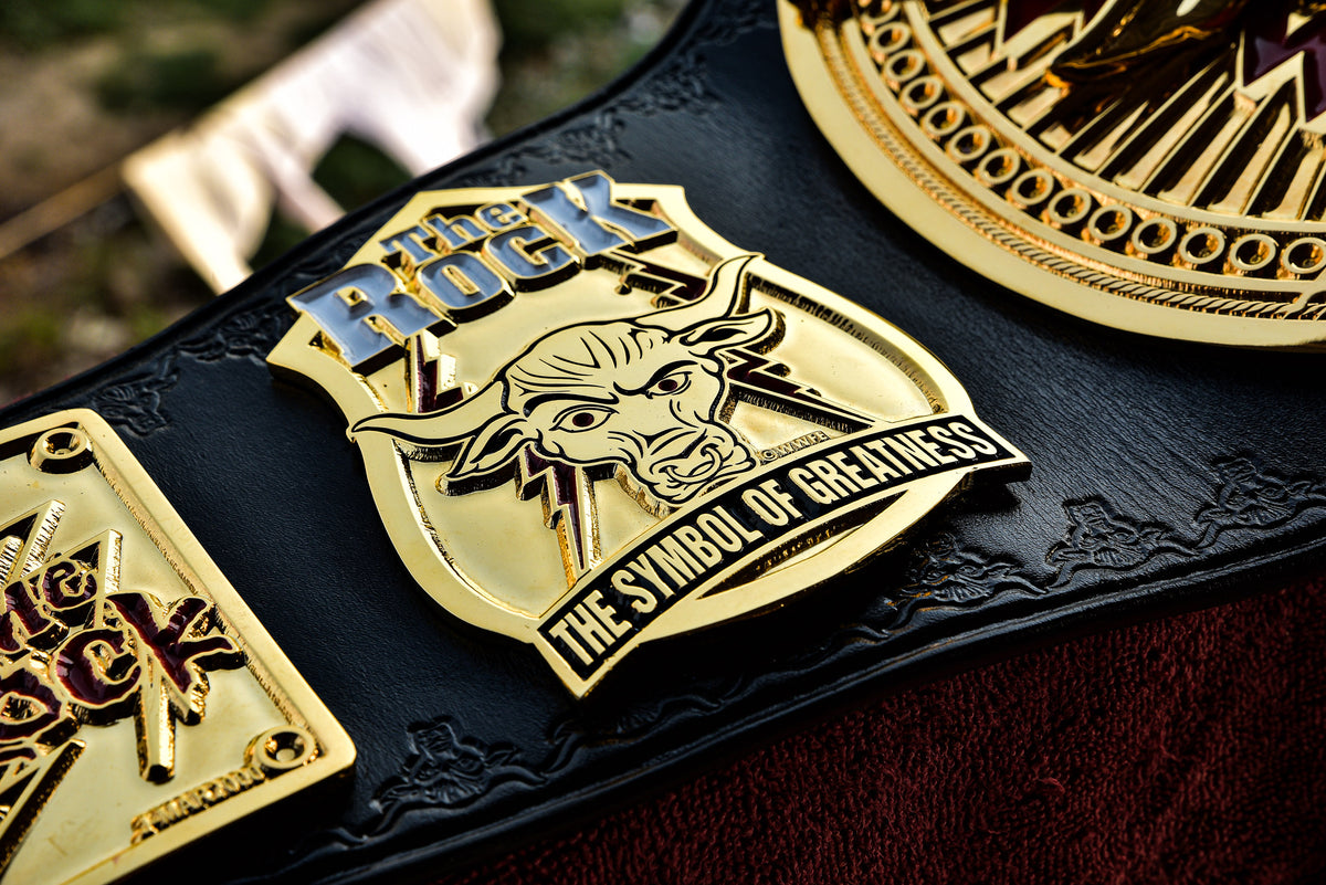 The Rock Brahma Bull Championship Title Belt Gallery 1