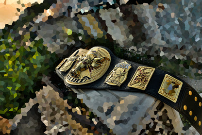The Rock Brahma Bull Championship Title Belt Gallery 1